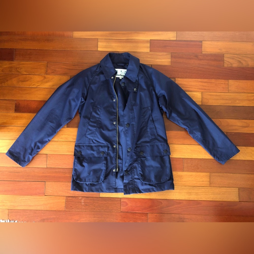 Barbour White Label Bedale Waxed Cotton Jacket, Size 36